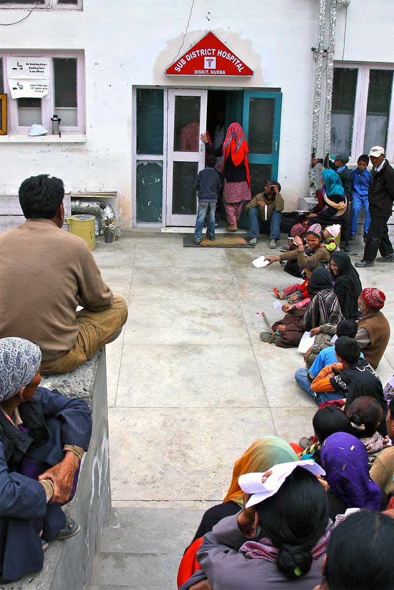 The team immediately broke up into their specialties and went to work setting up micro clinics within the hospital to offer their skills to the local people who waited patiently for the opportunity to be seen by the individual physicians