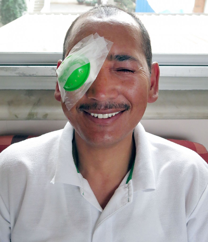 Tsering Gyatso and Dr Sangwan 